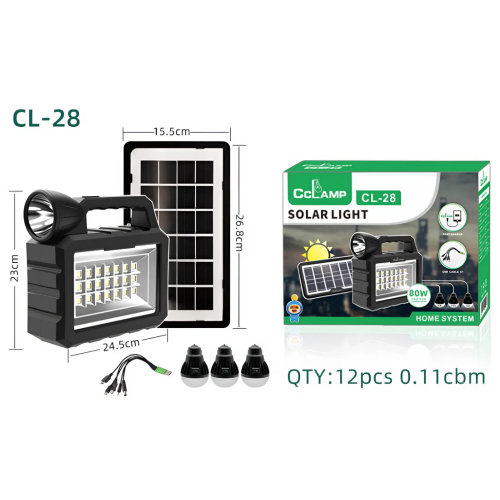 Fuente solar todo en 1