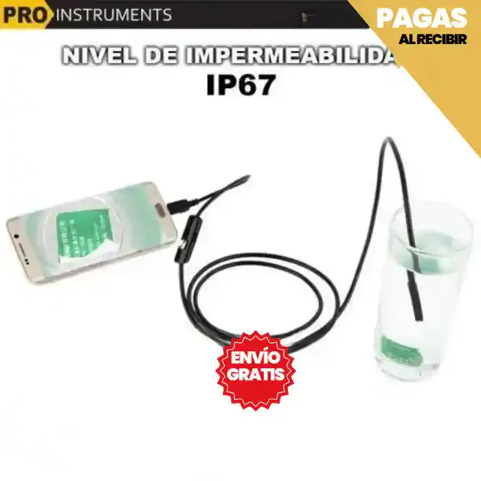 CAMARA ENDOSCOPICA PARA ANDROID, 5 METROS 📷 Joselevende Colombia