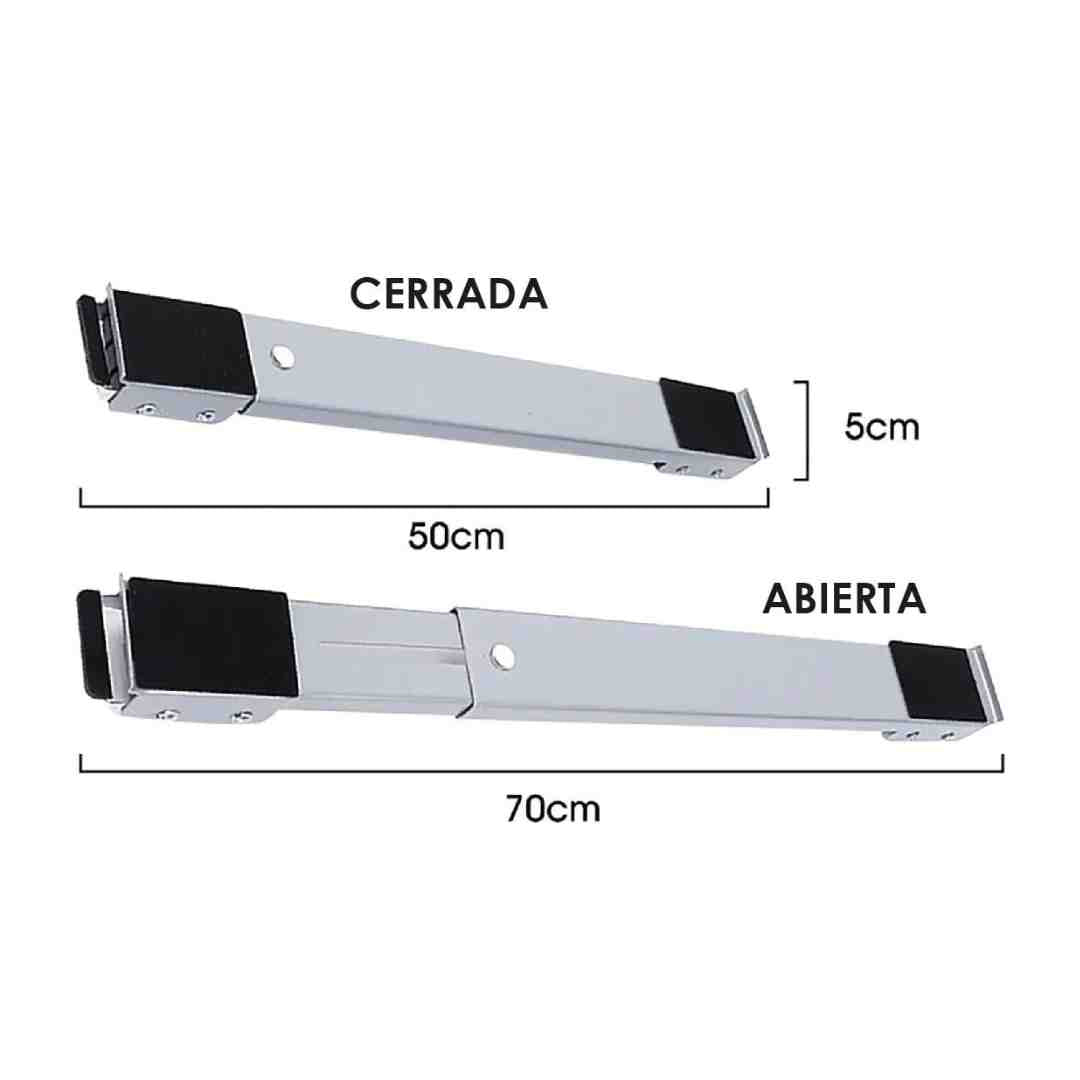Par de Soporte de lavadora y nevera