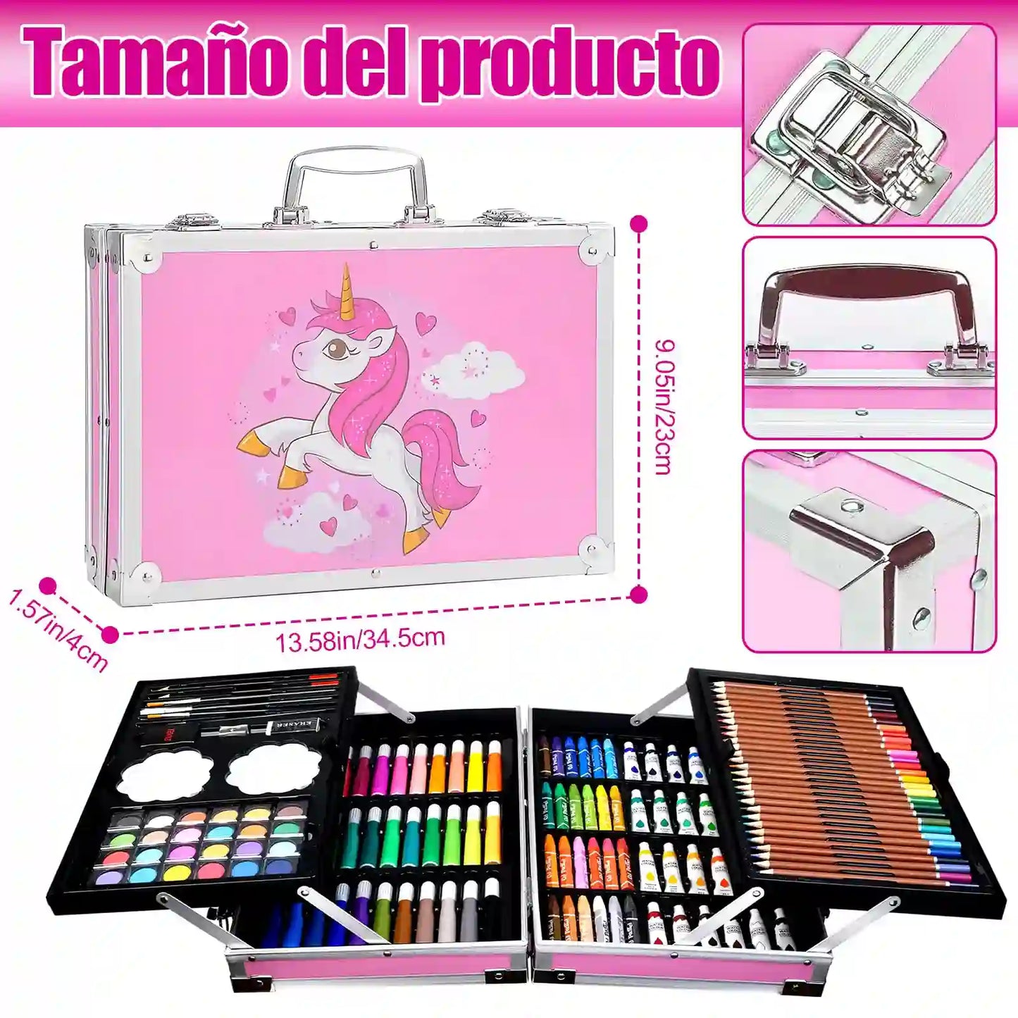 set de artes de 145 piezas
