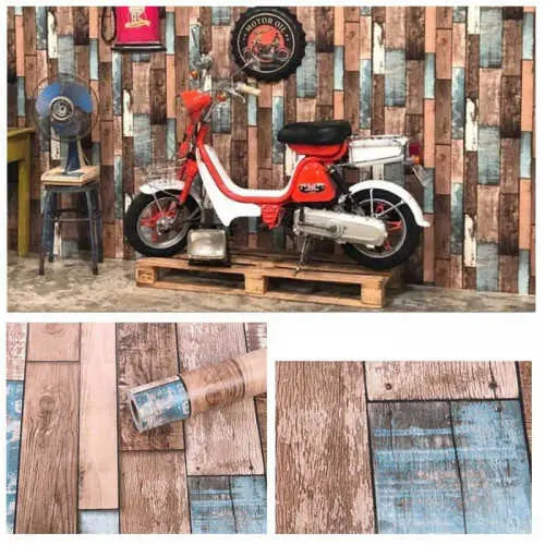 Vintage Wood papel Adhesivo De 10 Mts X 45 Cm Ancho Joselevende Colombia