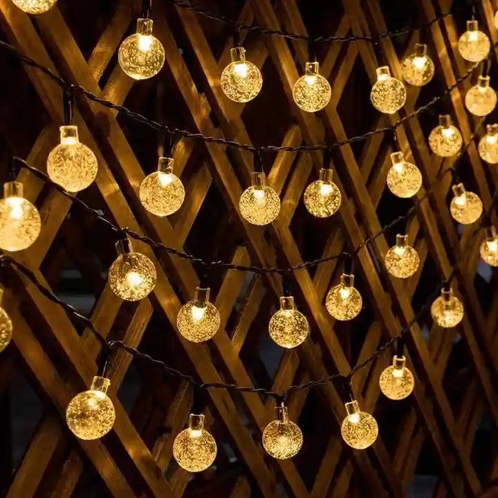 Luces solares de navidad de 5 metros