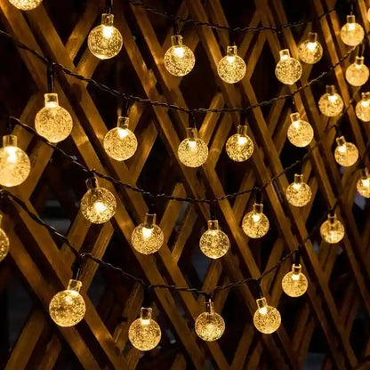 Luces solares de navidad de 5 metros