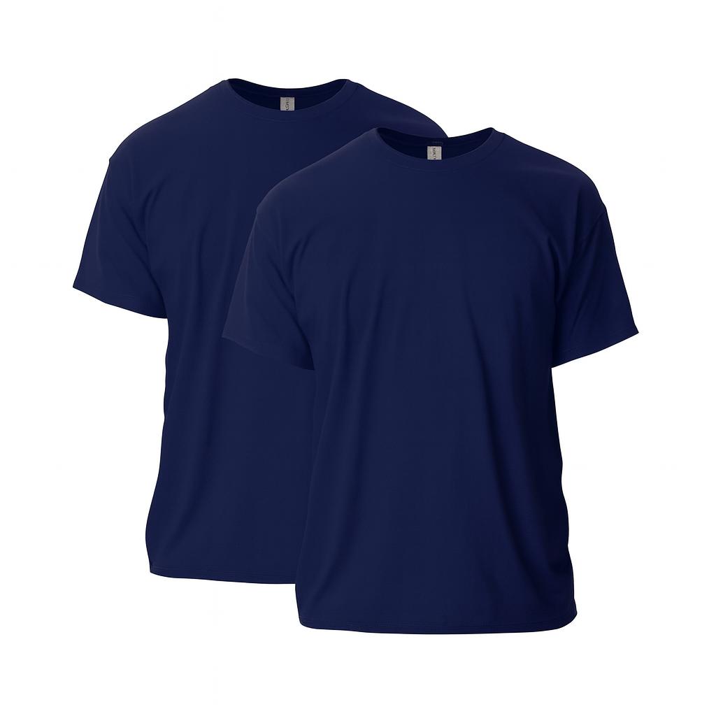 Pack 2 Camisetas de algodon con poliester - Unisex