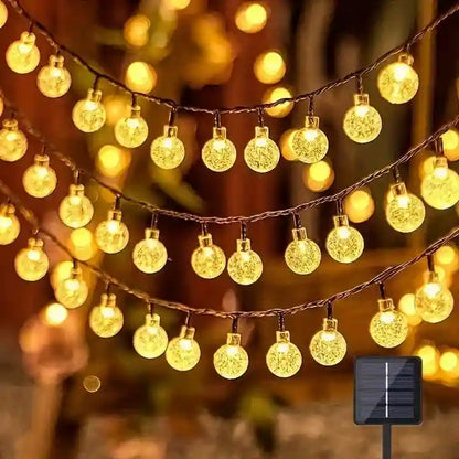 Luces solares de navidad de 5 metros
