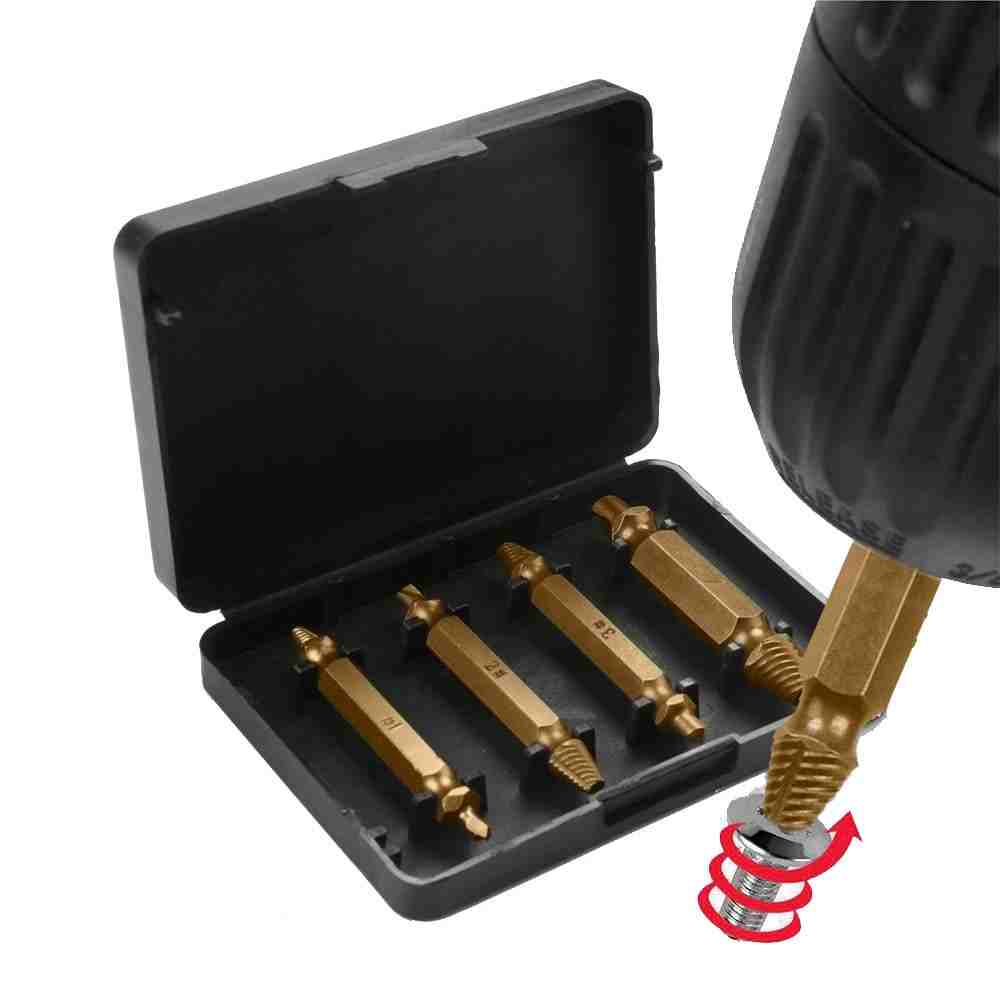 Toolblu® / Extractor de tornillos 4 piezas Joselevende