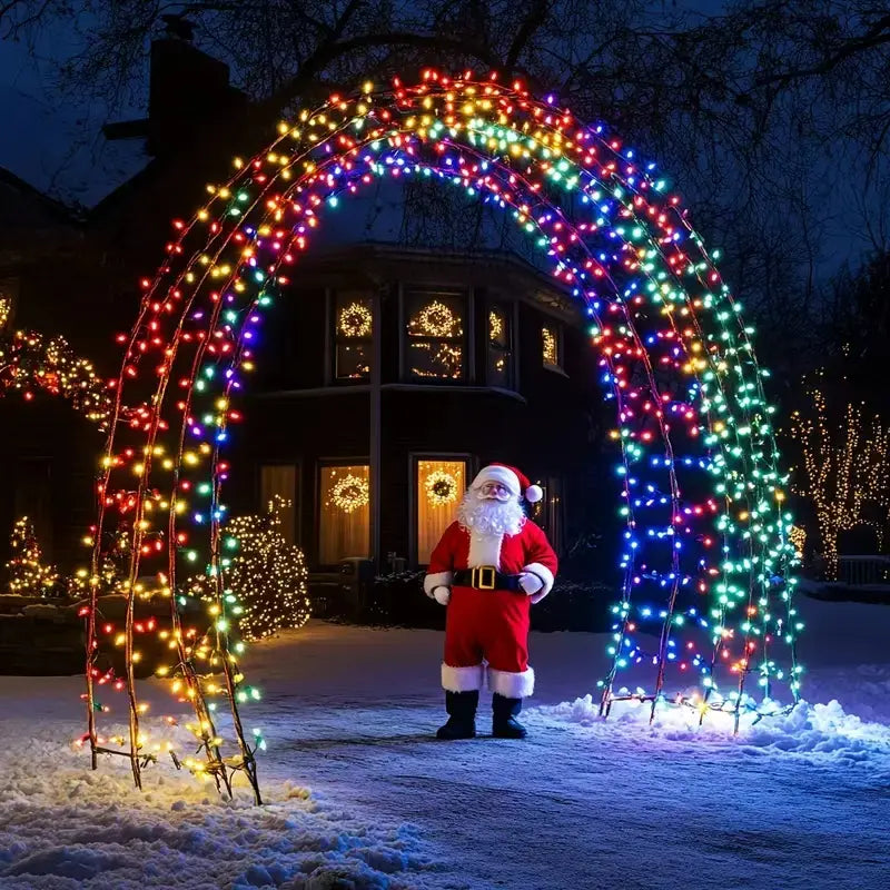 luces de navidad solar 30 metros