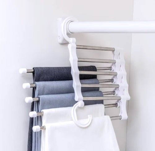 Gancho Organizador de Pantalones 5 Niveles