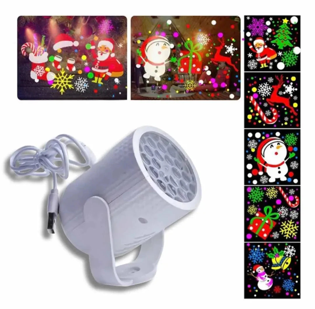 Proyector navideño